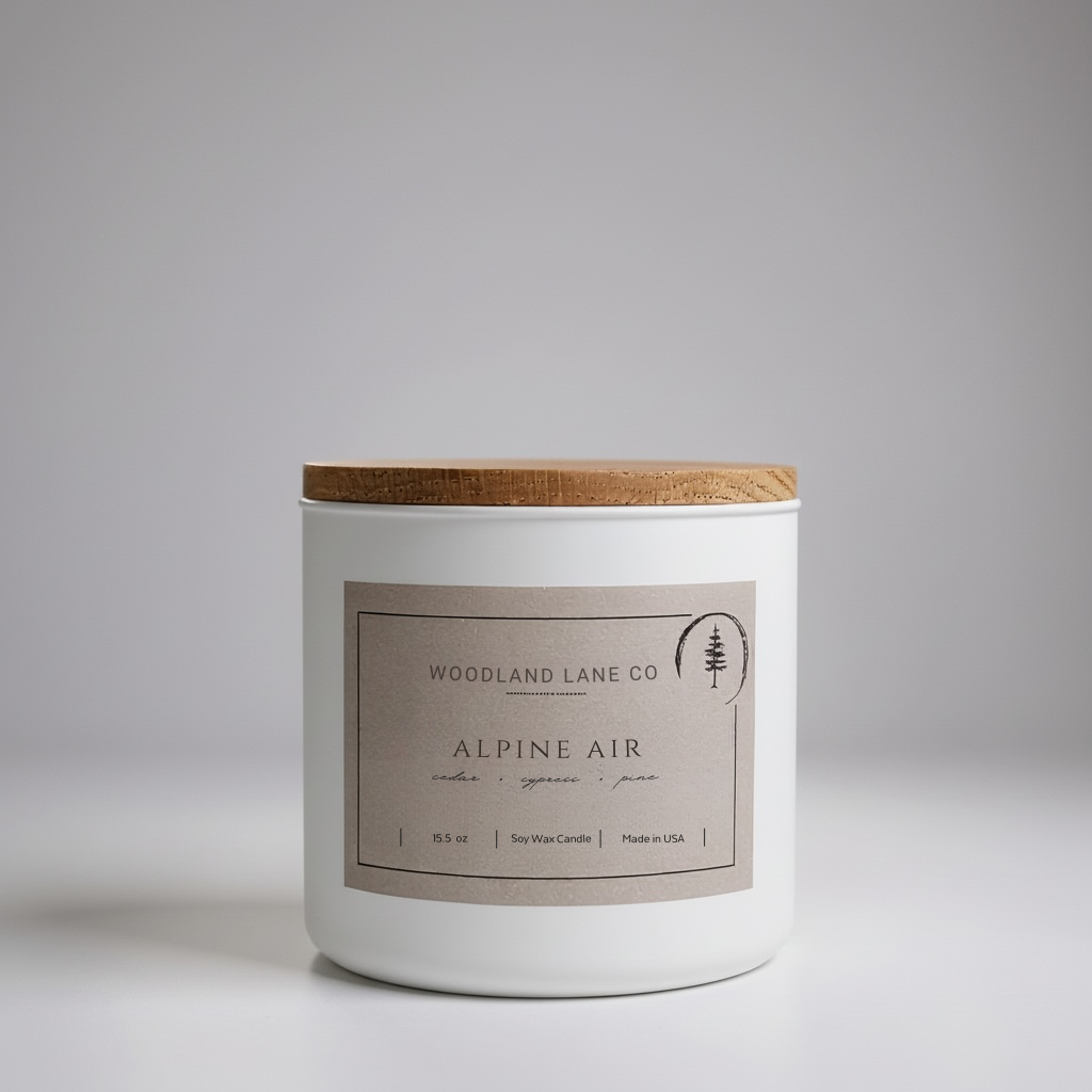 Alpine Air Soy Candle